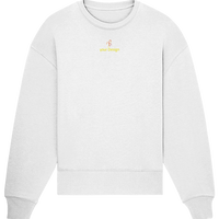 primerch® - Organic Oversize Sweatshirt (Stick)