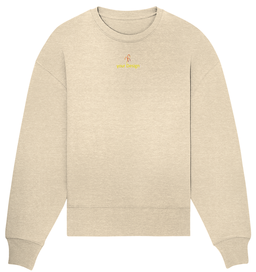 primerch® - Organic Oversize Sweatshirt (Stick)